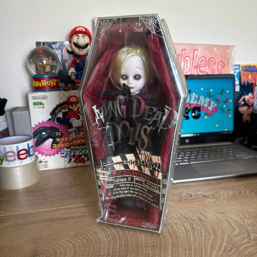Vintage 2000 Living Dead Dolls Series 5 Siren Mezco Toyz SEALED